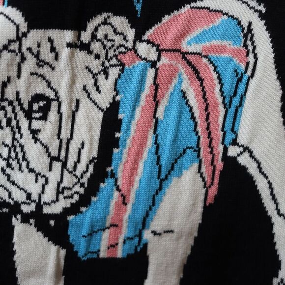 Forever 21 Black Crew Neck Sweater with Rock Band Graphic Oversized Small - Picture 9 of 15